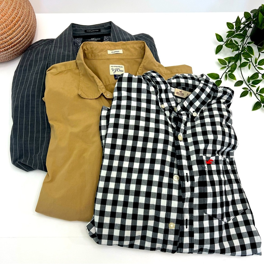 American Eagle Mens shirt bundle XL